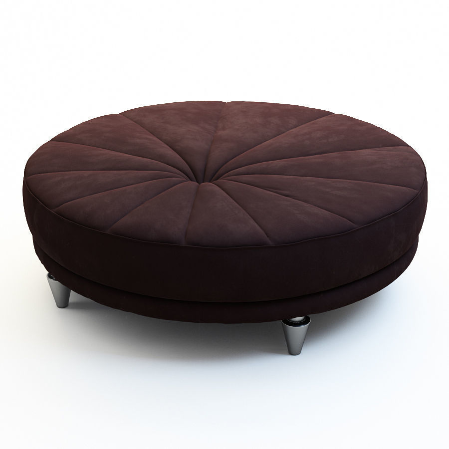 Pouf Berkano 3D model_3