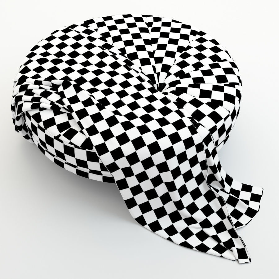Pouf Berkano 3D model_6