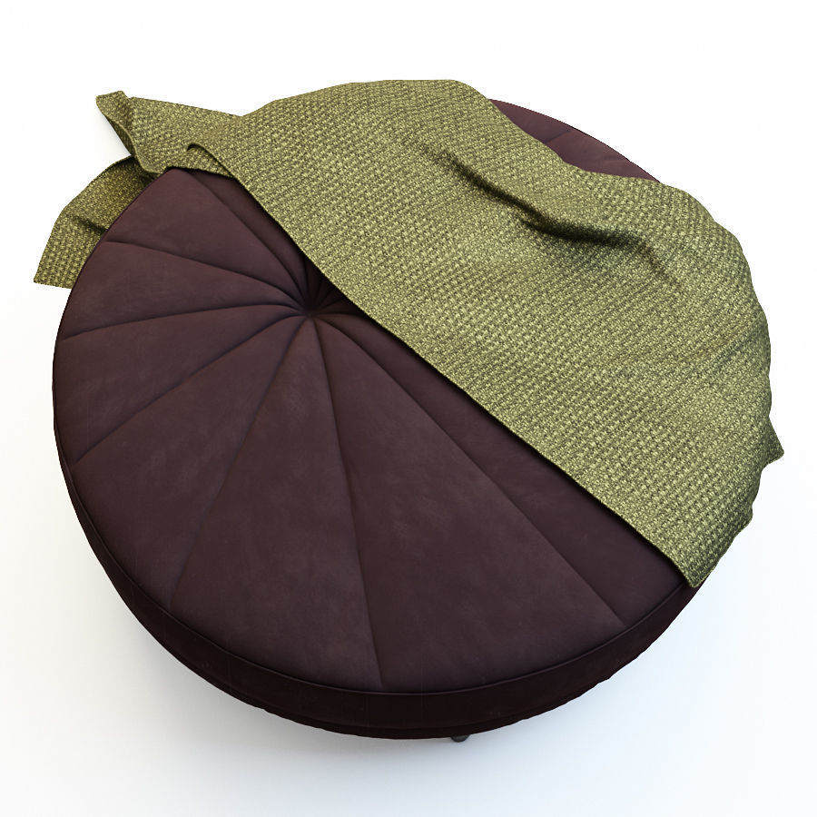 Pouf Berkano 3D model_1