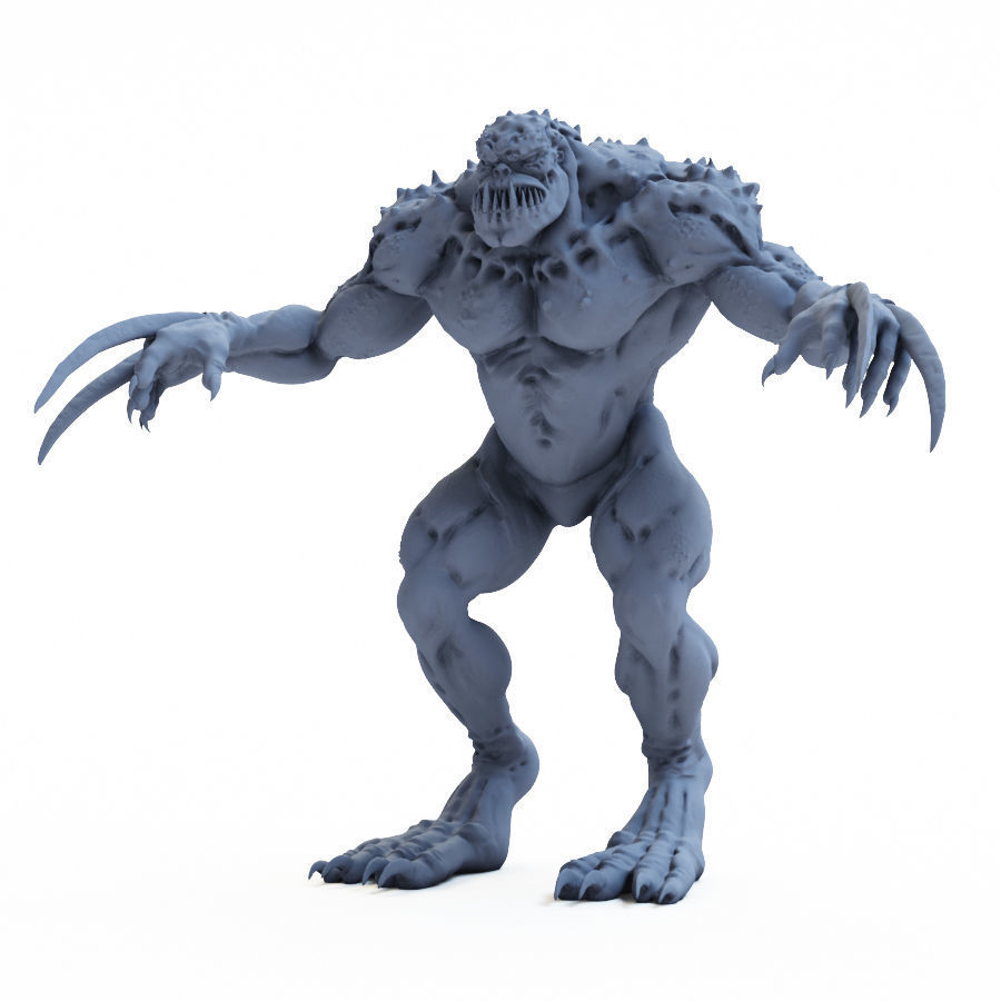 Green Warrior 3D model_6