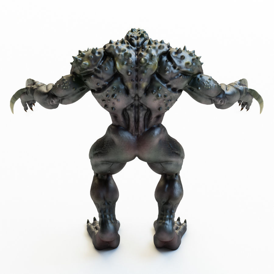 Green Warrior 3D model_4