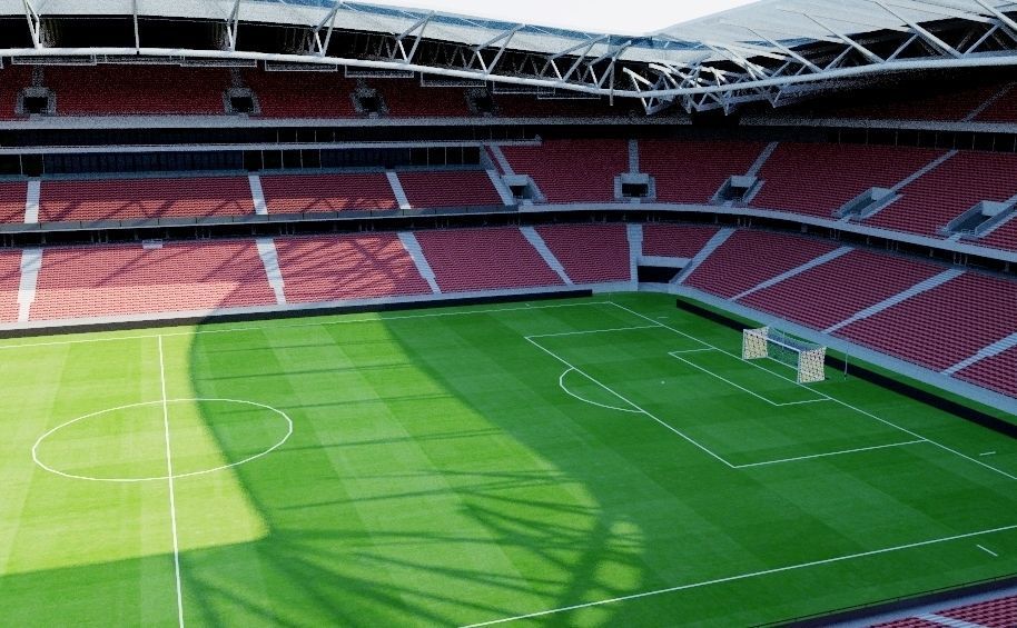 Allianz Riviera - Stade de Nice Low-poly 3D model_2