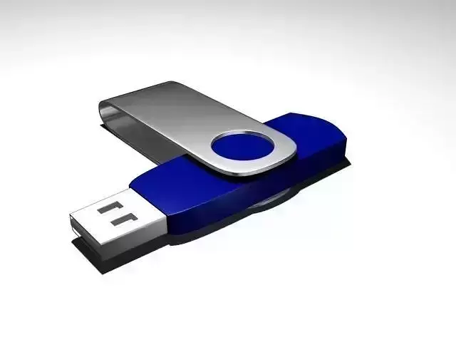 Pen Drive Low-poly 3D model