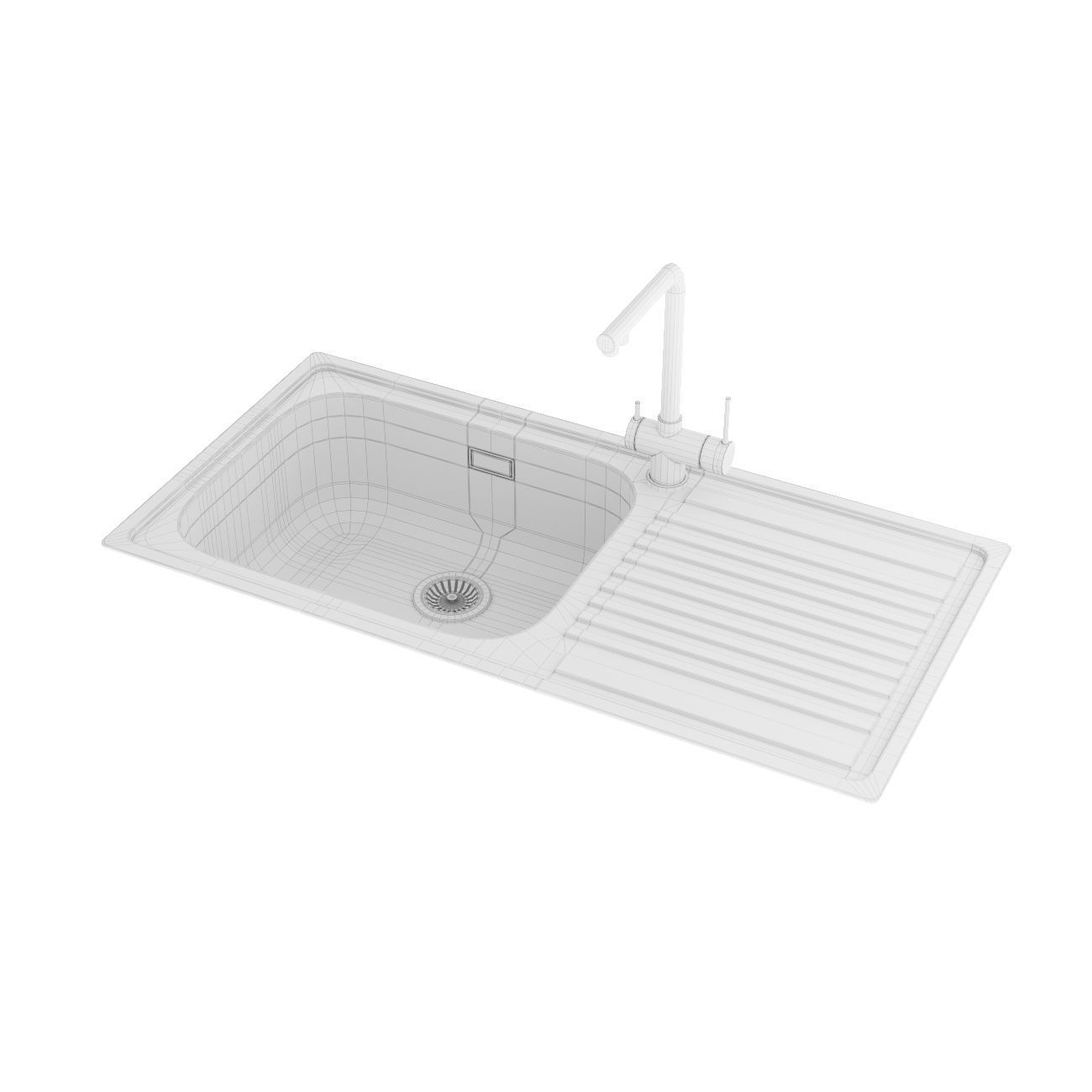 Barazza sinks 3D model_20
