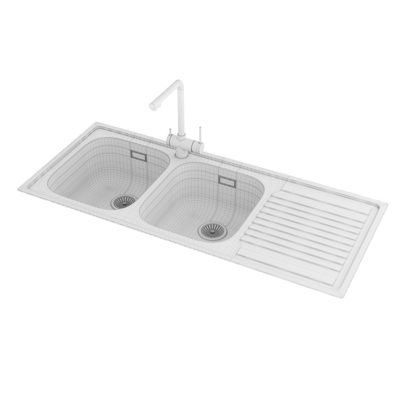 Barazza sinks 3D model_19