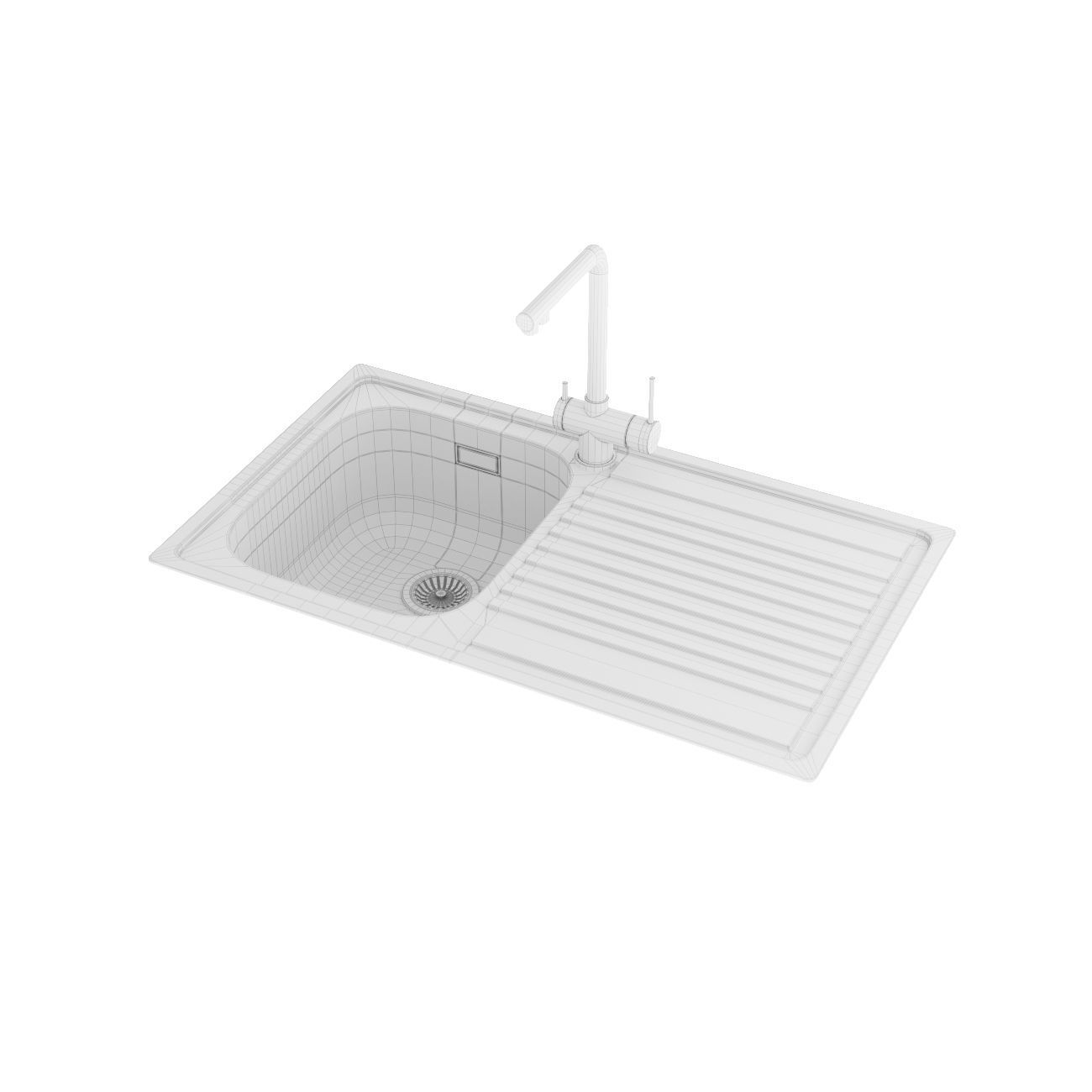 Barazza sinks 3D model_23