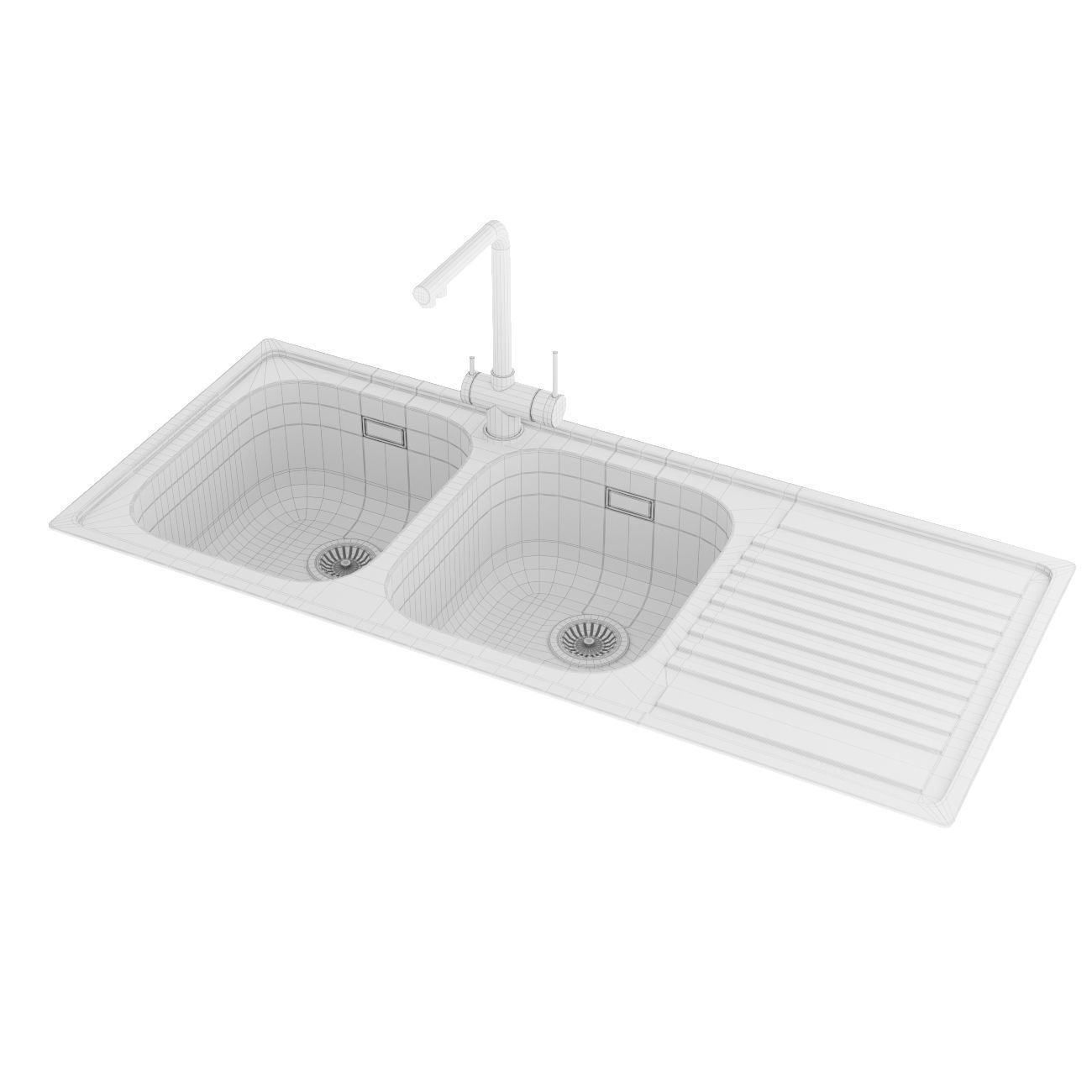 Barazza sinks 3D model_18
