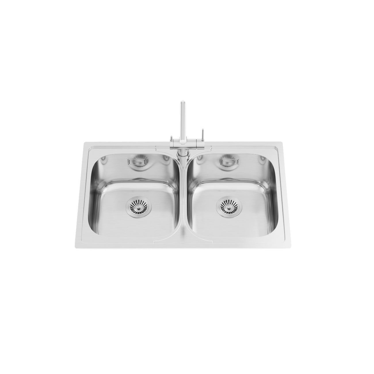 Barazza sinks 3D model_7