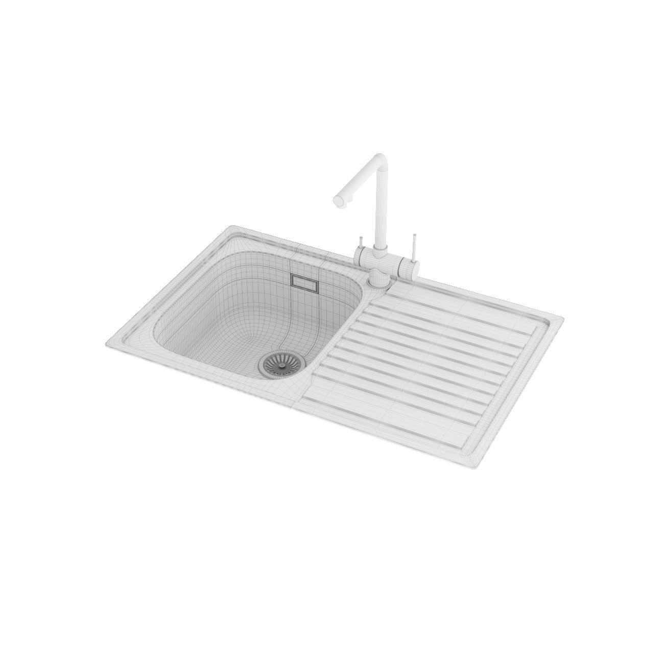 Barazza sinks 3D model_28