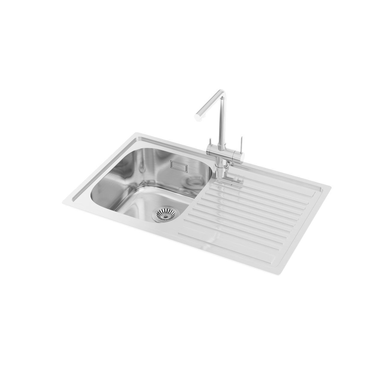Barazza sinks 3D model_12