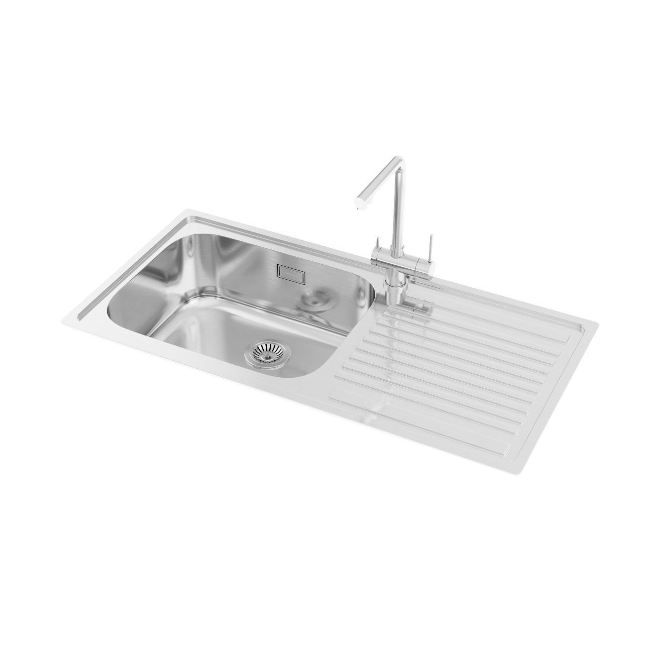 Barazza sinks 3D model_10