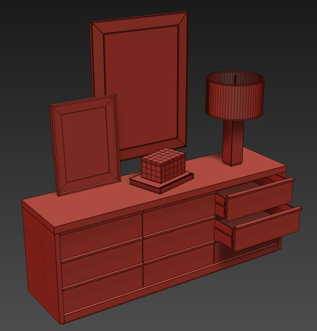 RH BEZIER 9-DRAWER LARGE DRESSER 3D model_7