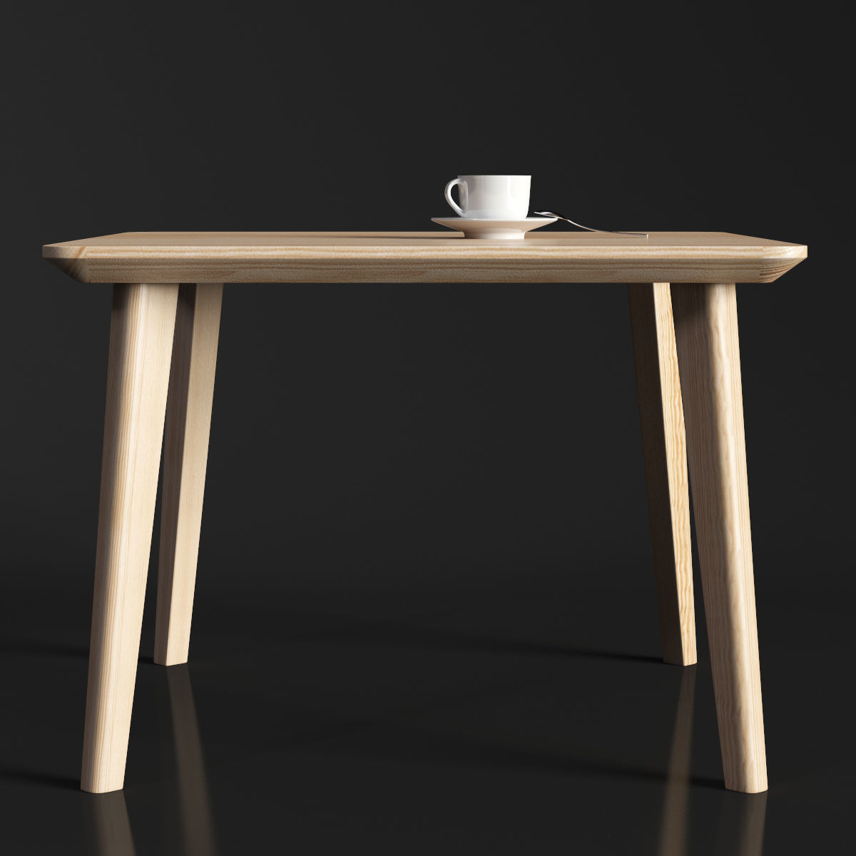 LISABO coffe table 70cm 3D model_2