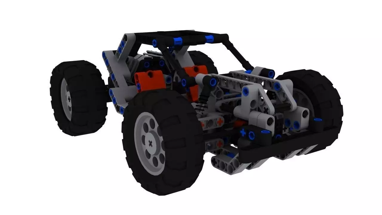 Dune Buggy 3D model_0