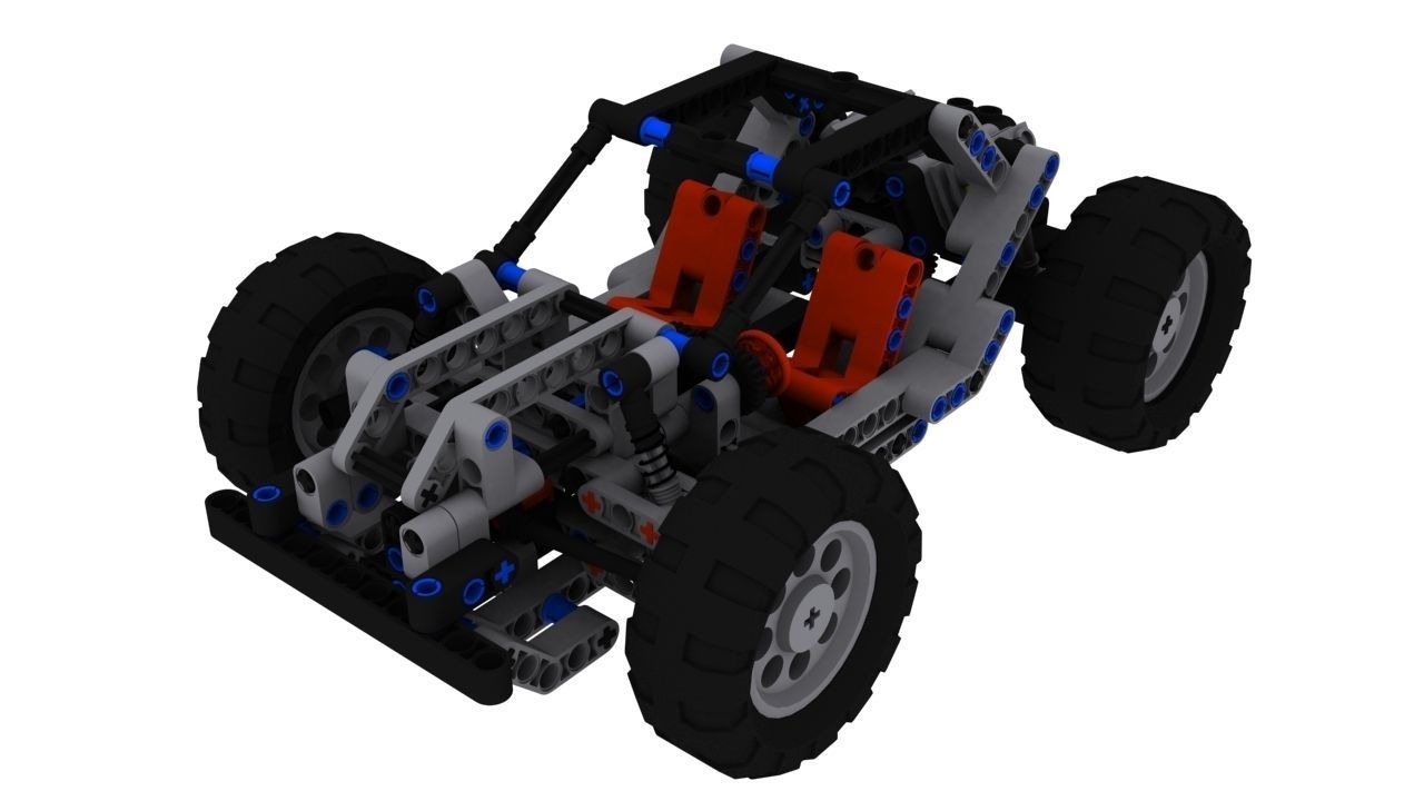 Dune Buggy 3D model_1