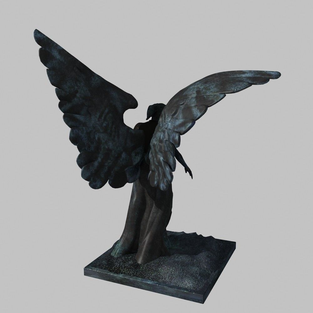 Bronze Goddess 01 3D model_1
