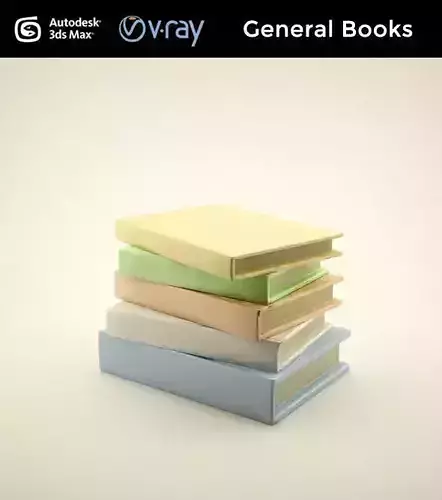 General Books Free 3D model