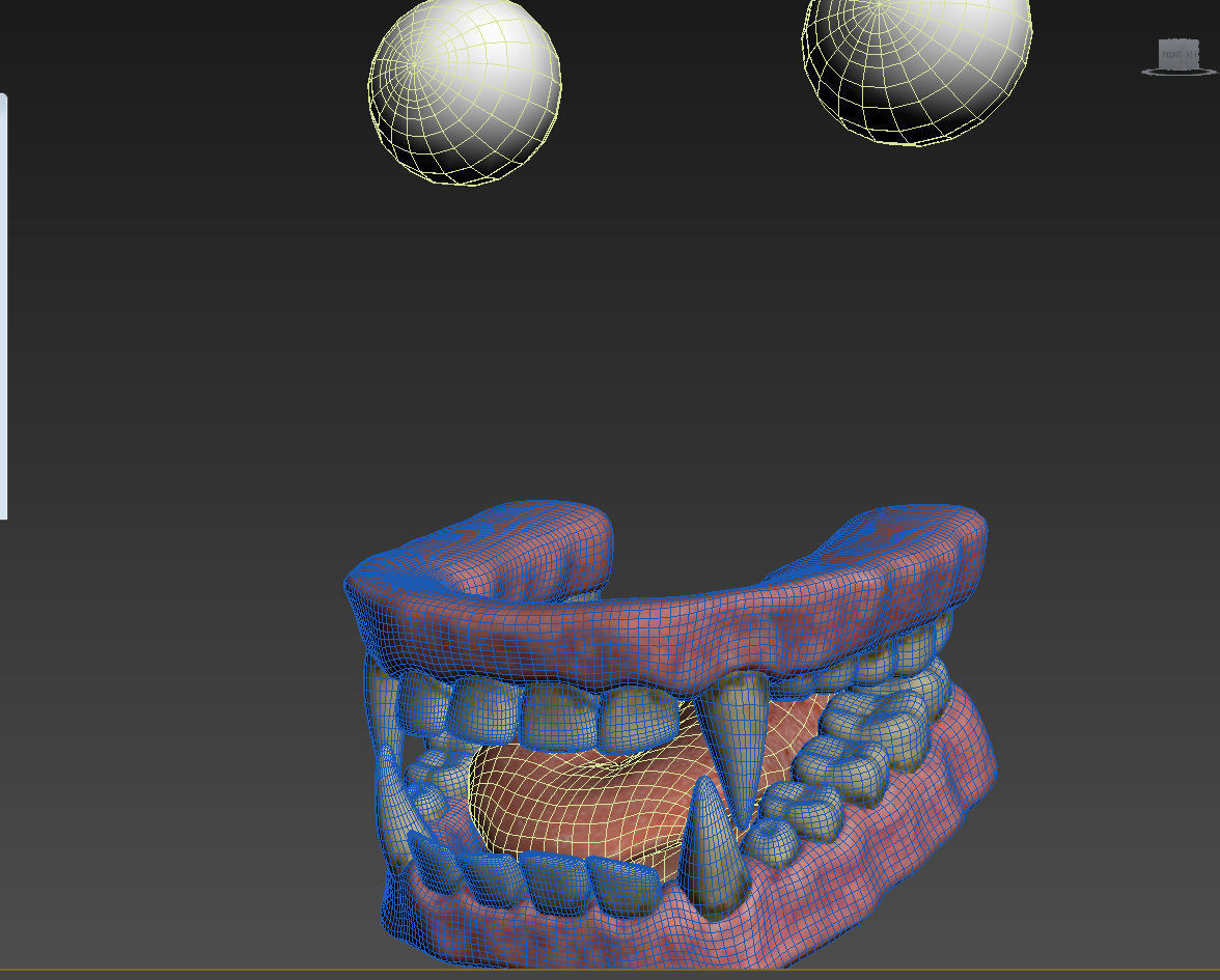 Chimpanzee Maya 3D model_9