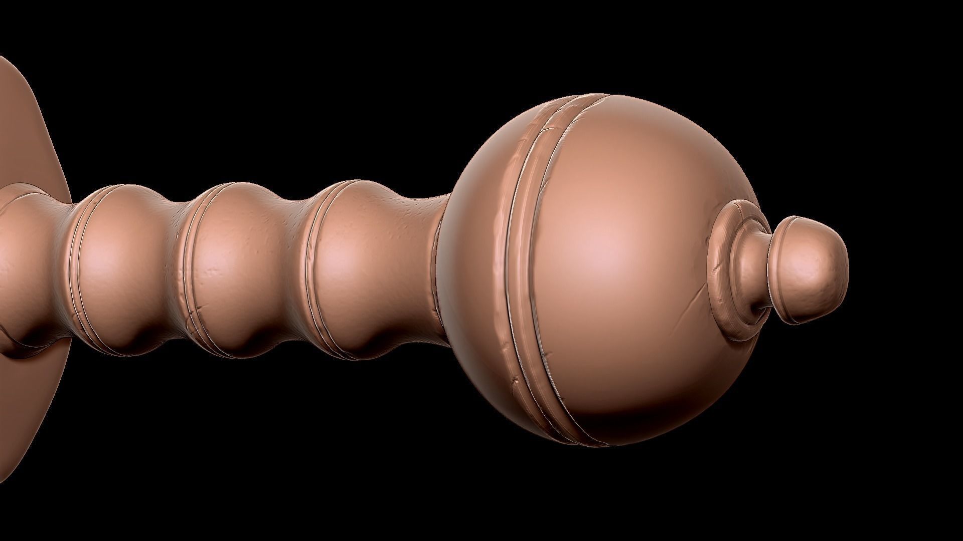 Mainz Gladius Roman Sword Low-poly 3D model_3