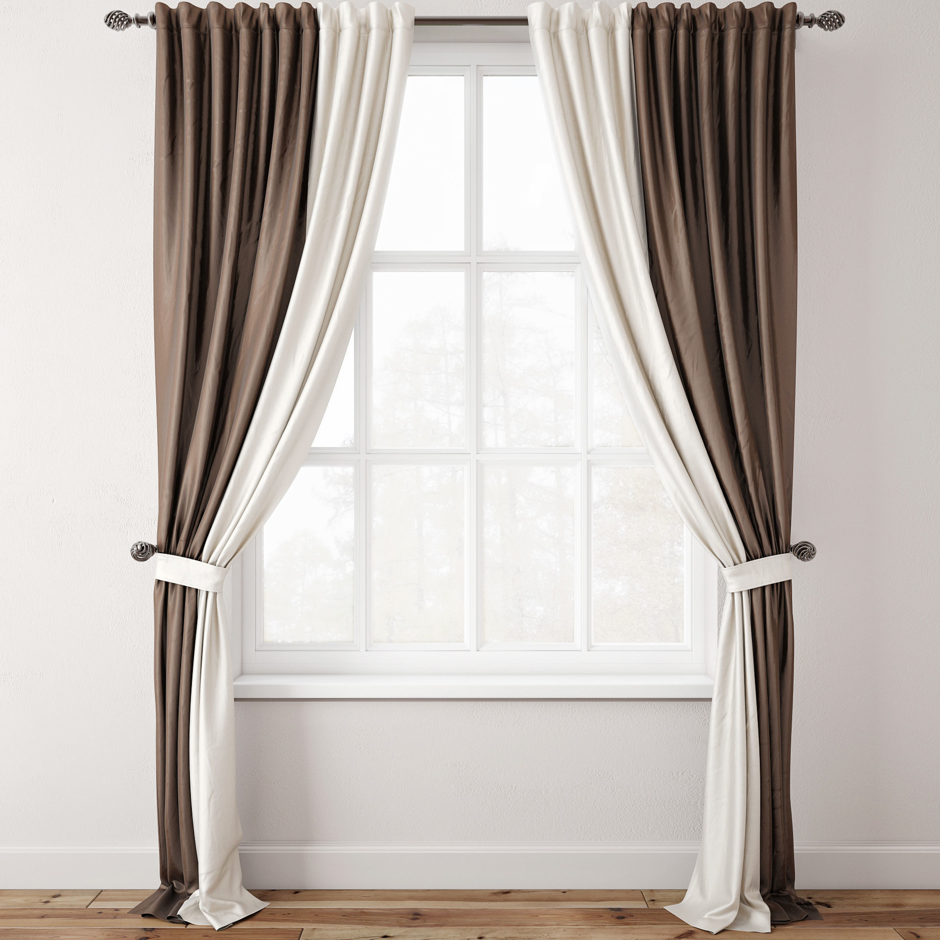 Curtain 76 3D model_4