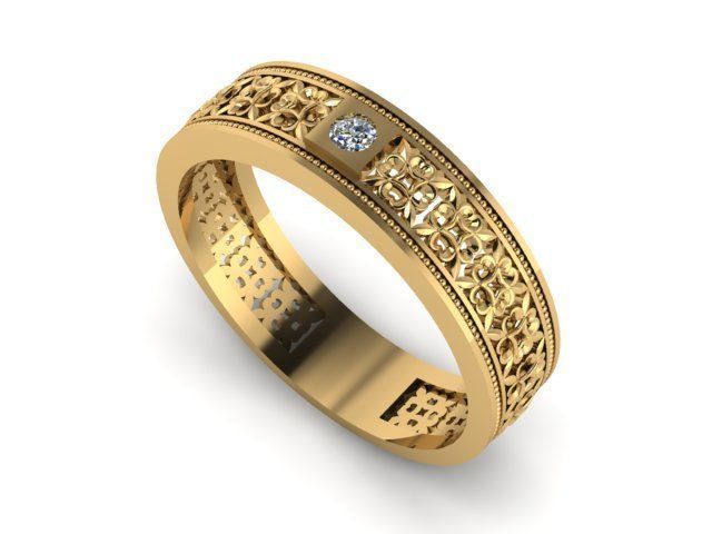 Ring T00293 3D print model_1