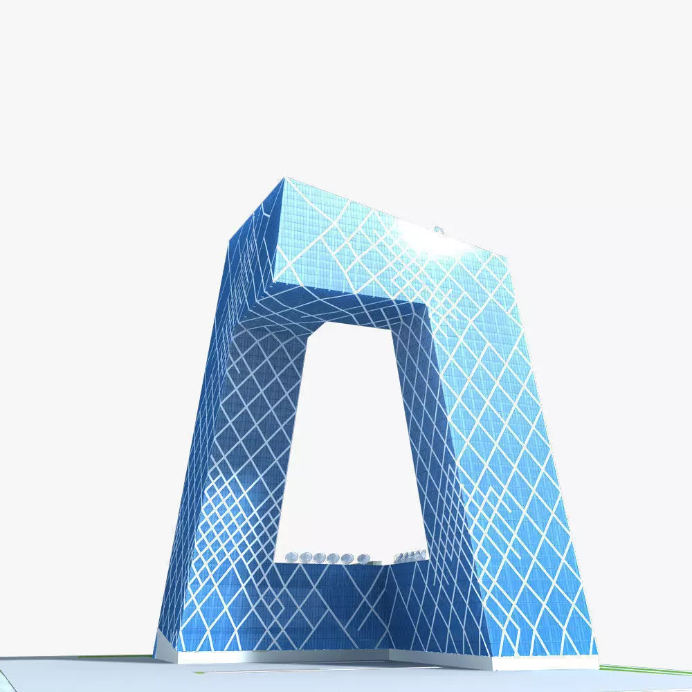 CCTV Main Building 3D model