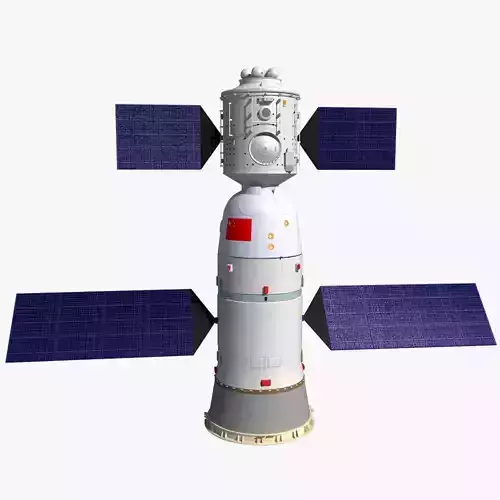 China Shenzhou Spaceship 3D model