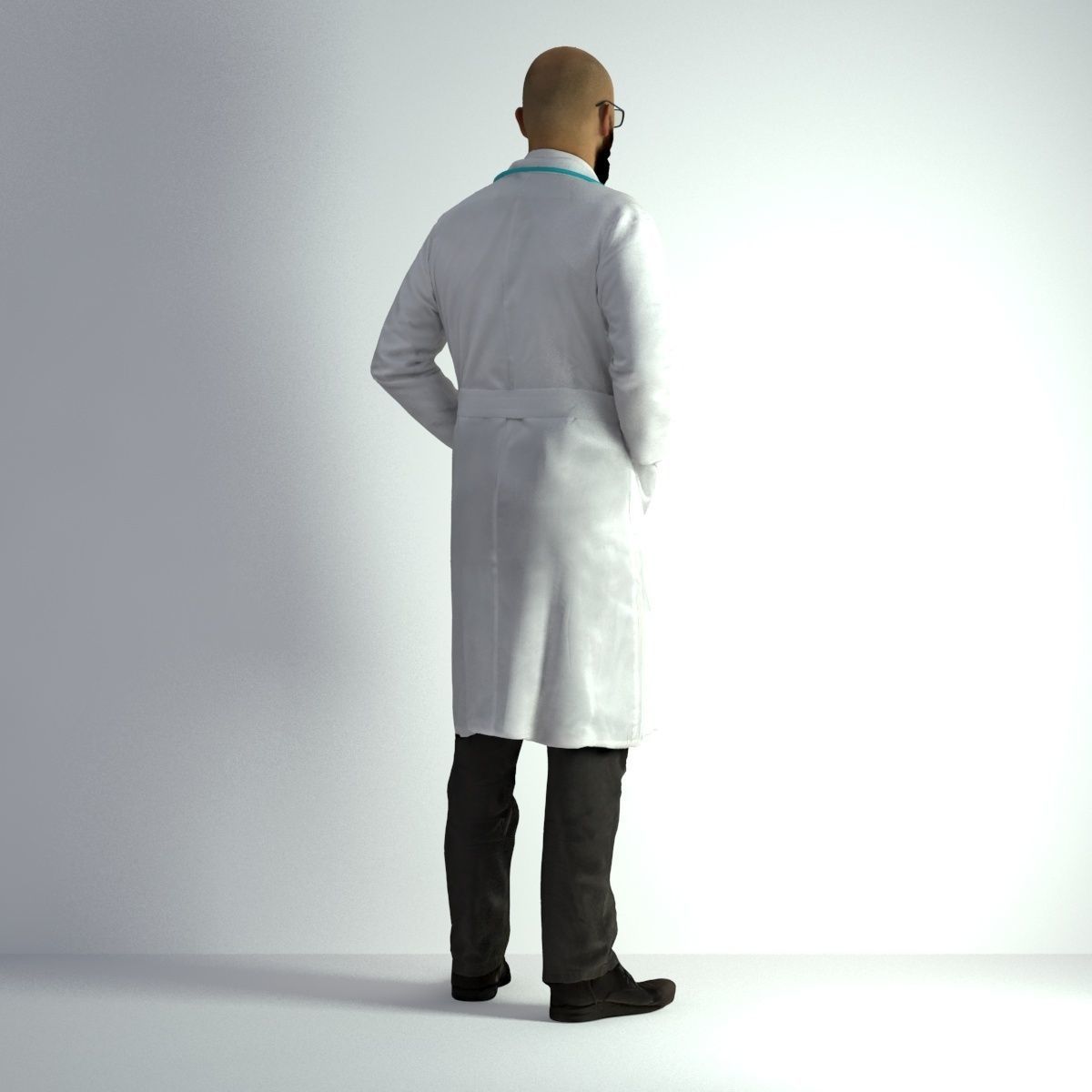 3D Scan Man Doctor 020 3D model_20
