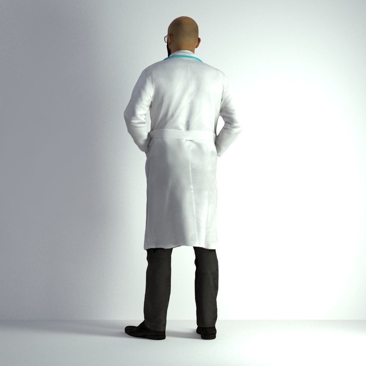 3D Scan Man Doctor 020 3D model_25