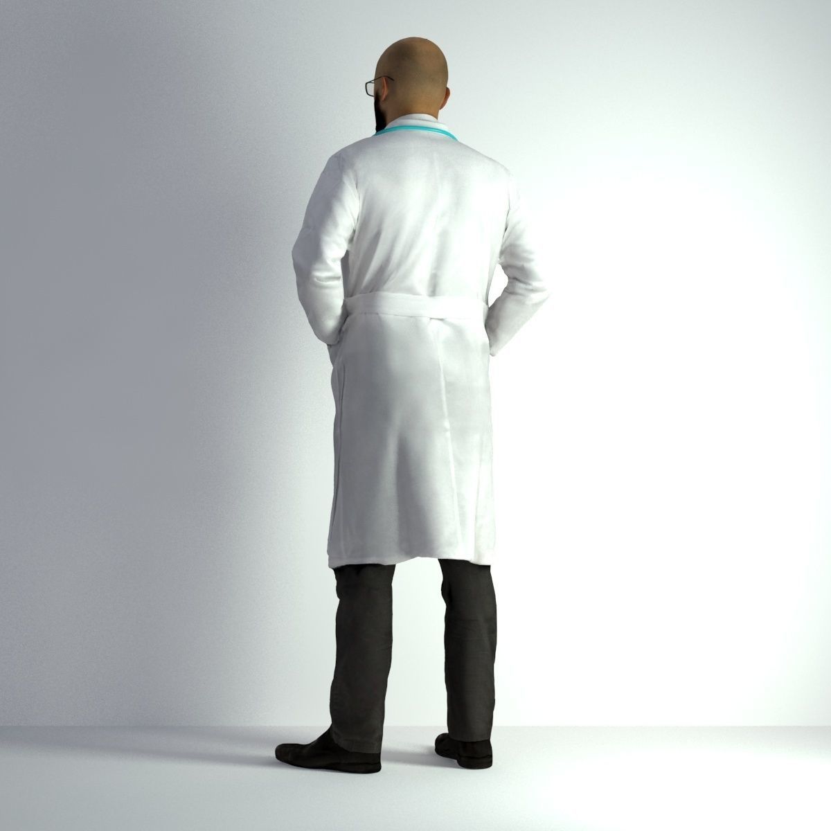 3D Scan Man Doctor 020 3D model_26