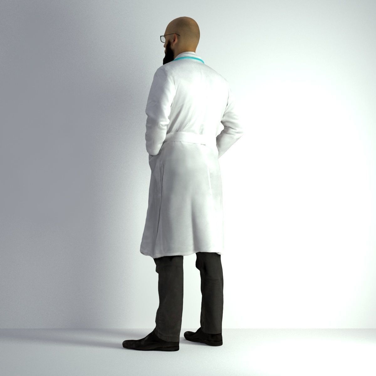 3D Scan Man Doctor 020 3D model_28