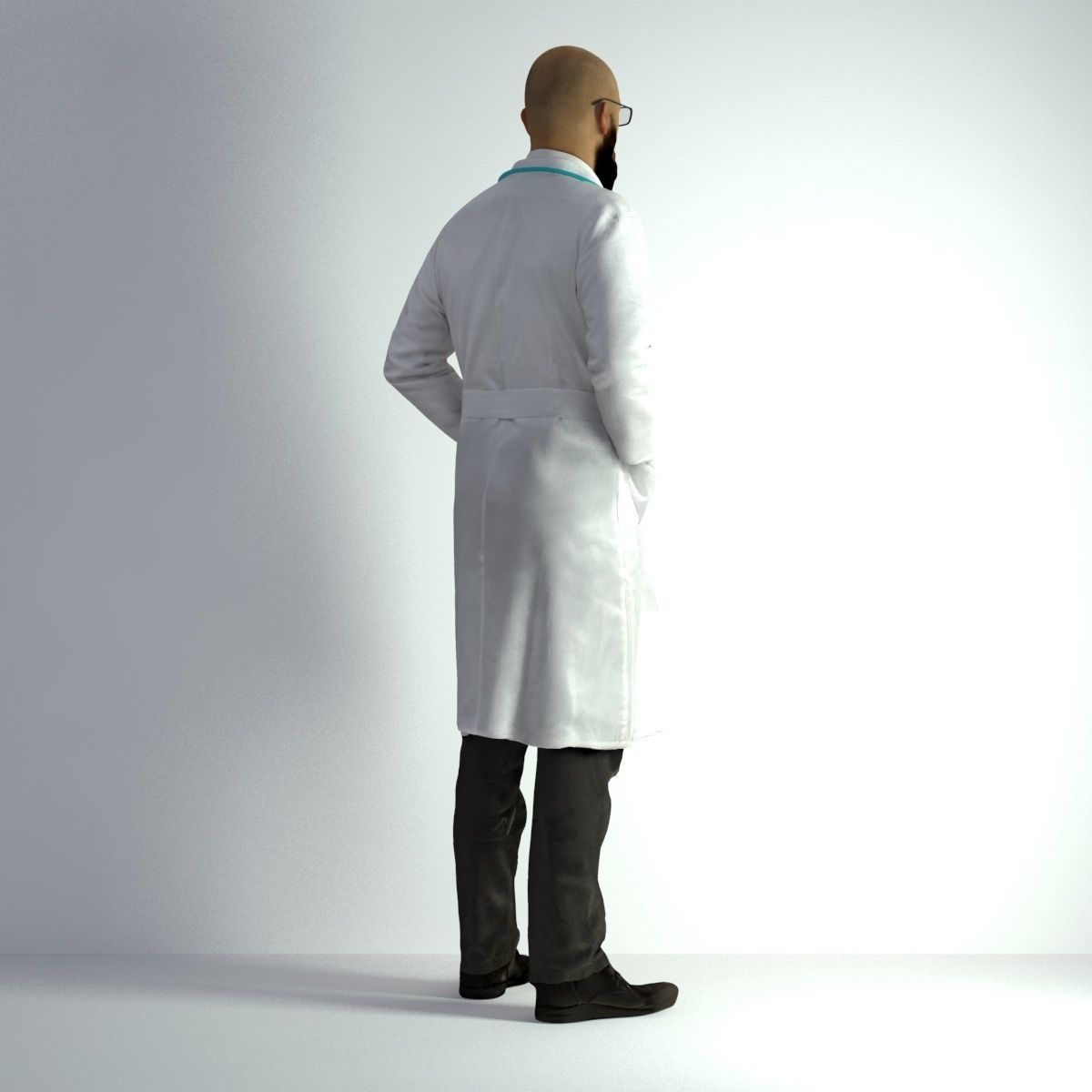 3D Scan Man Doctor 020 3D model_19