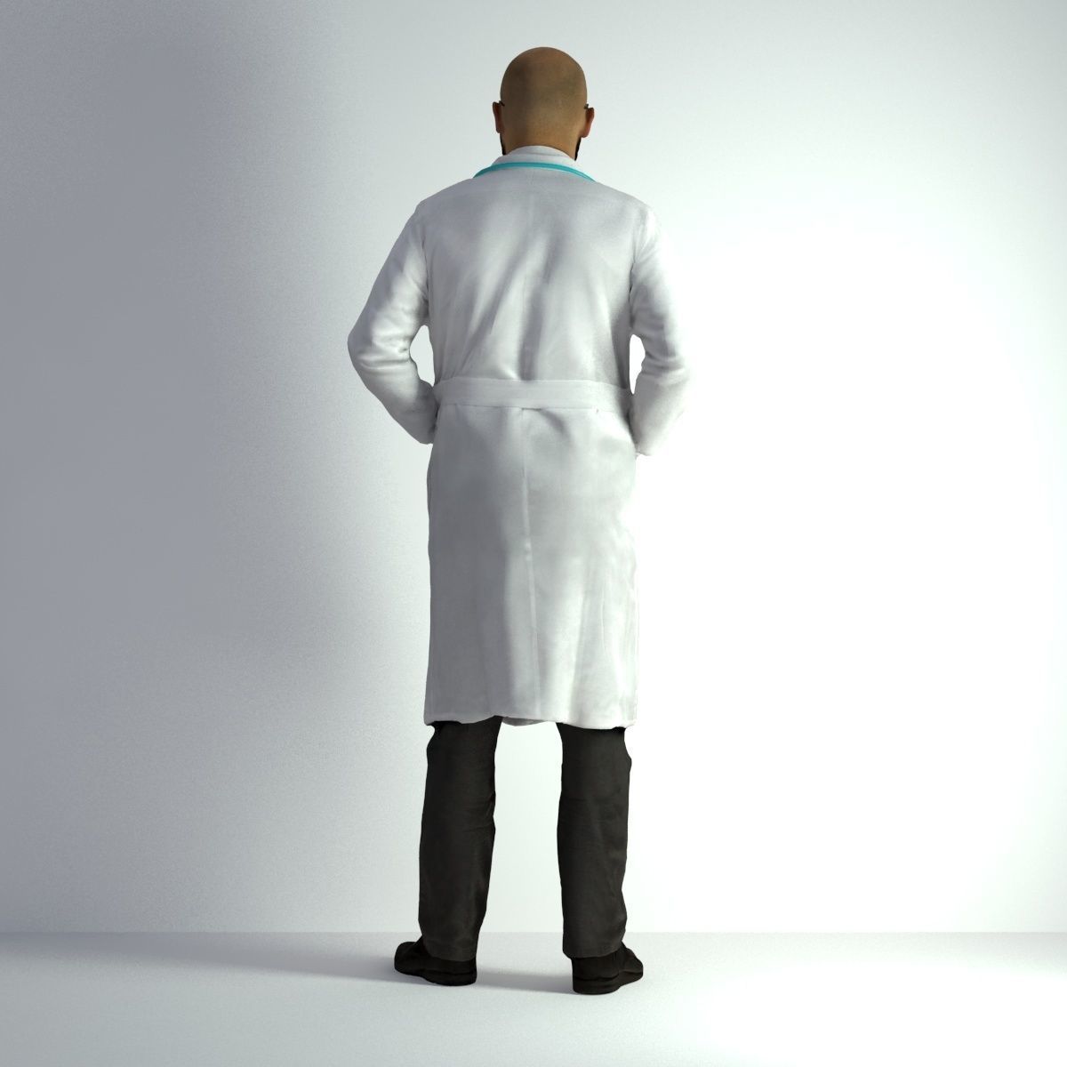 3D Scan Man Doctor 020 3D model_23