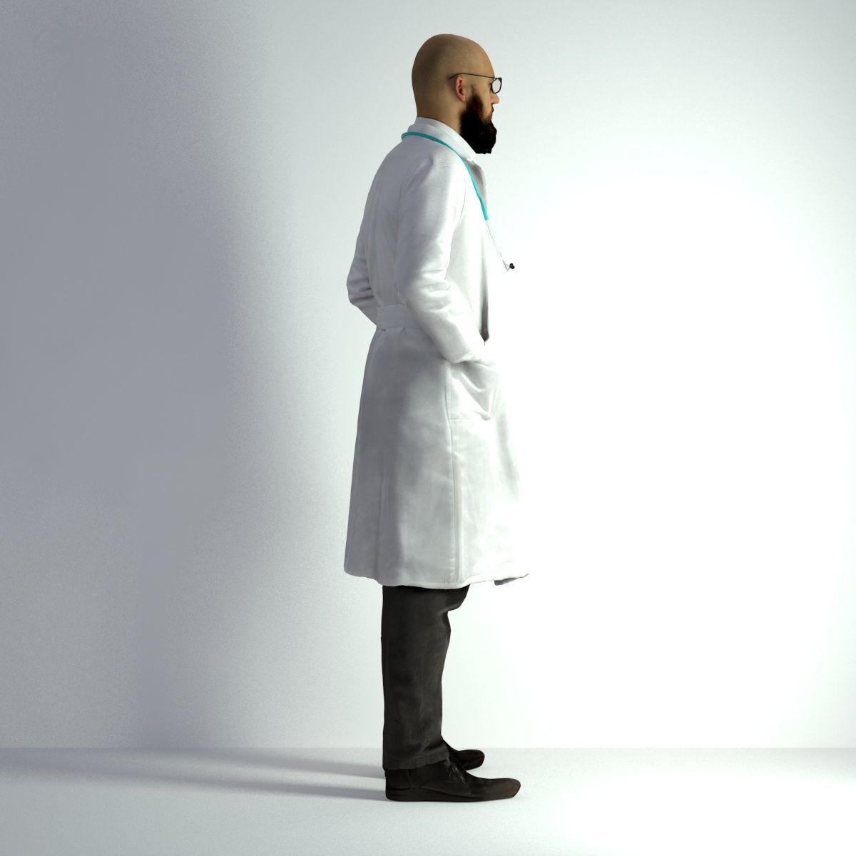 3D Scan Man Doctor 020 3D model_16