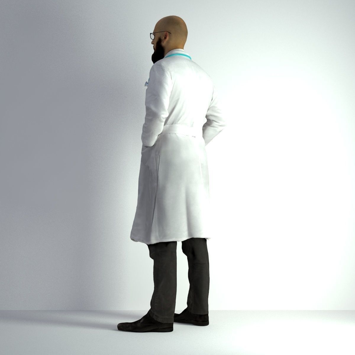 3D Scan Man Doctor 020 3D model_29