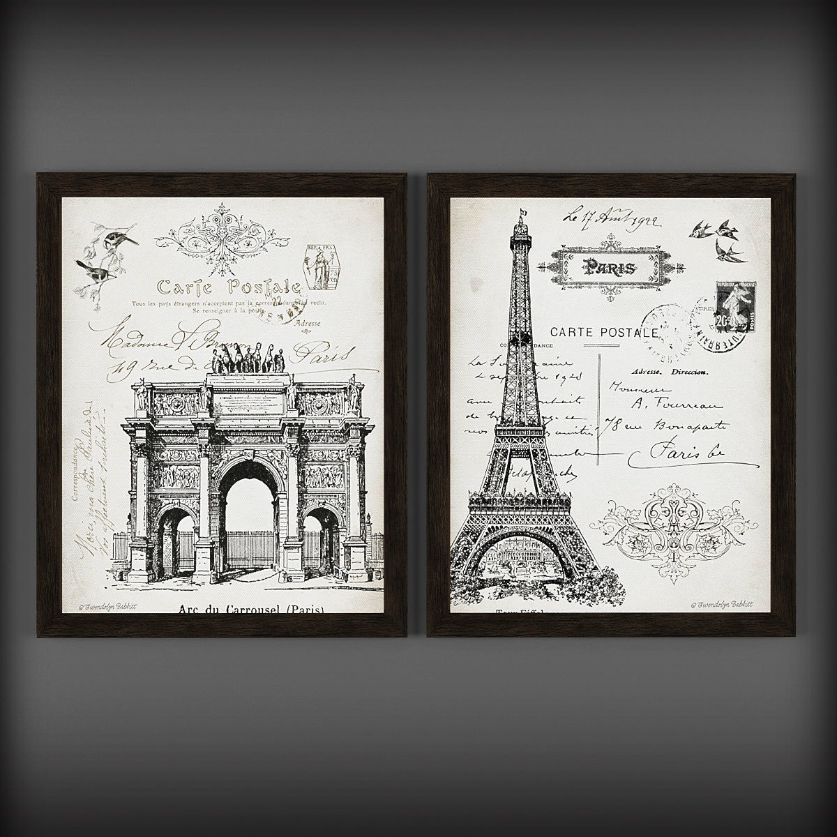 Picture Frames VR Low-poly 3D model_2