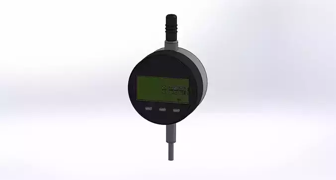 MAHR 1075R 4336010 Digital Indicator 3D model 3D model