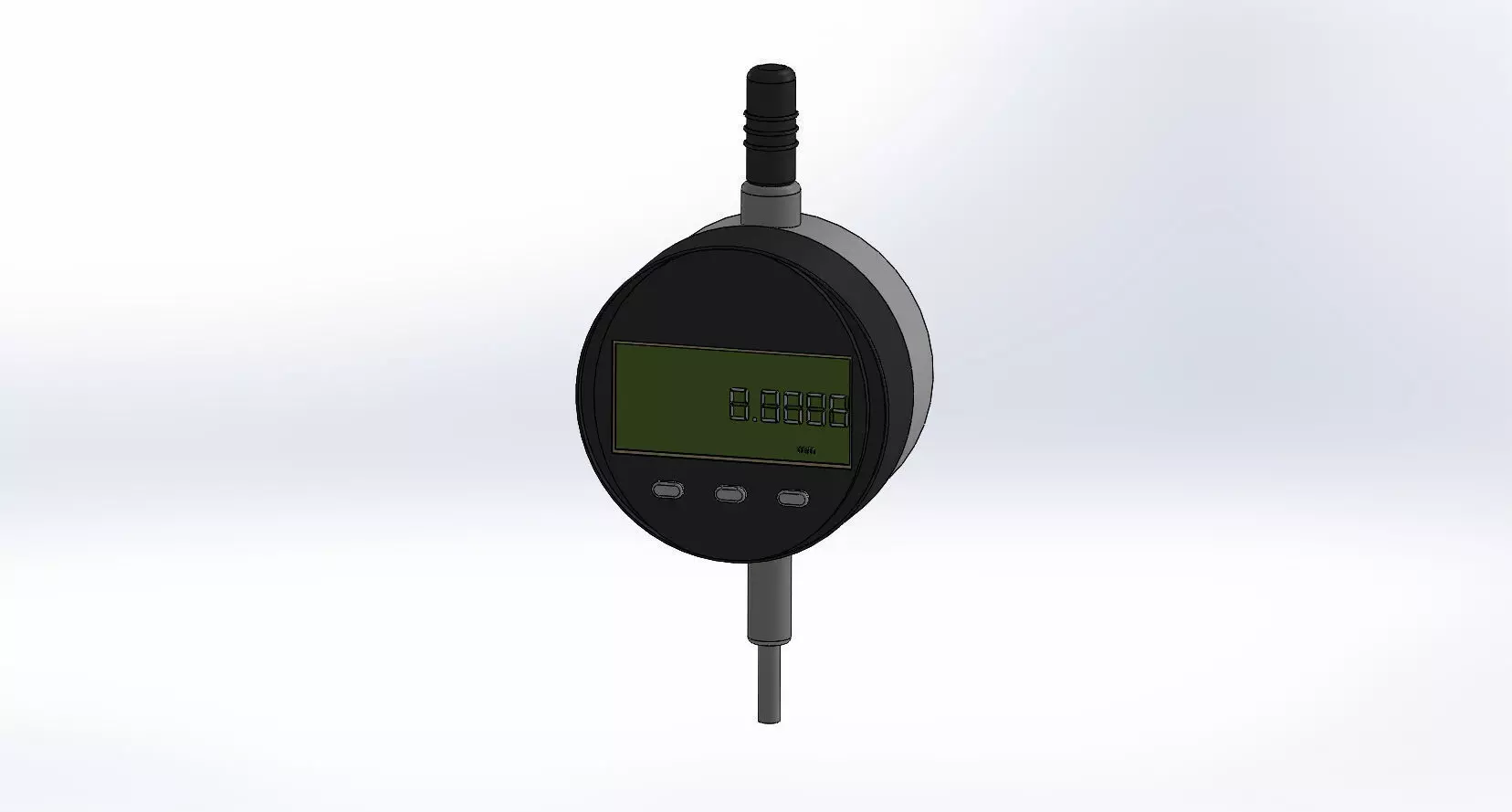 MAHR 1075R 4336010 Digital Indicator 3D model 3D model