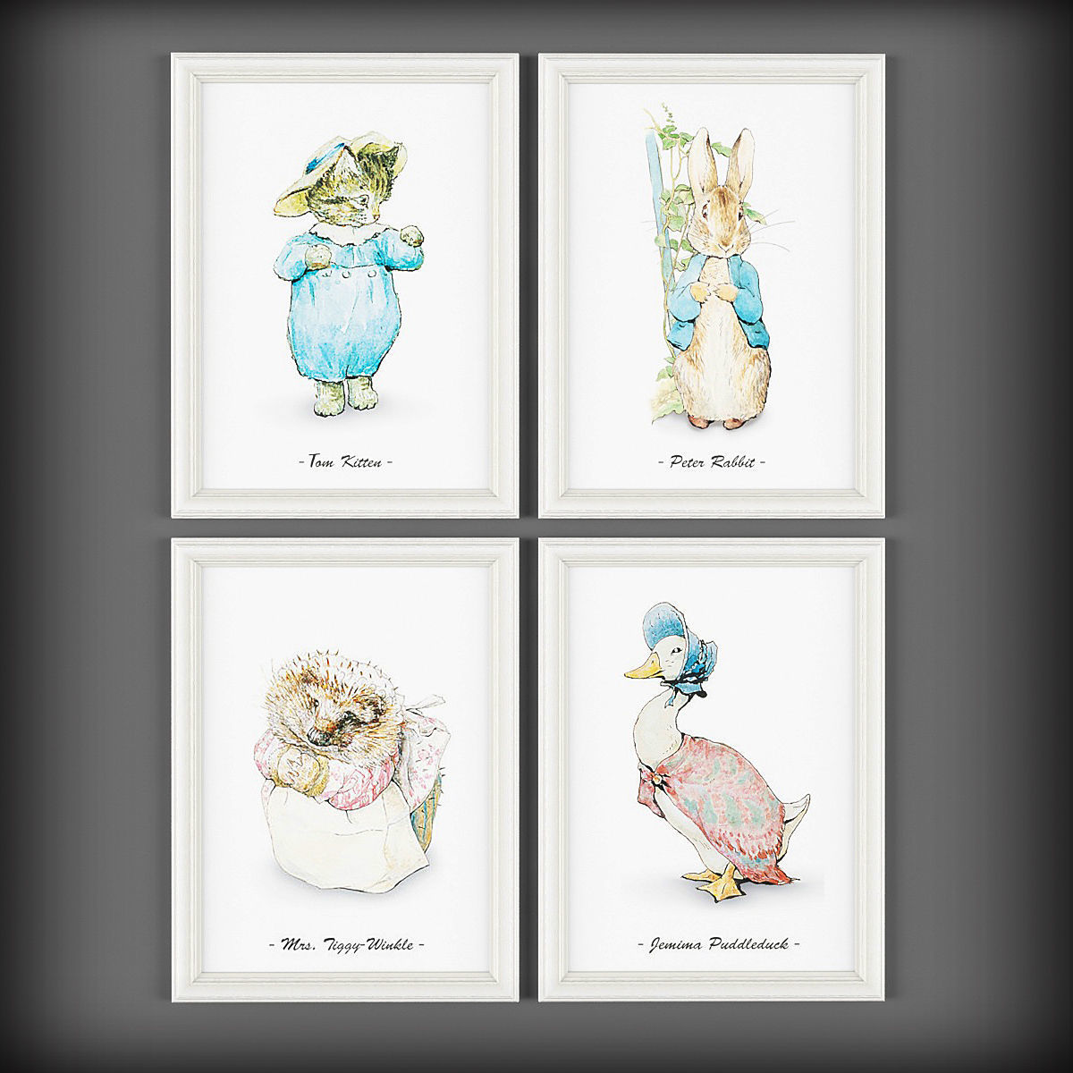 Picture Frames Low-poly 3D model_1