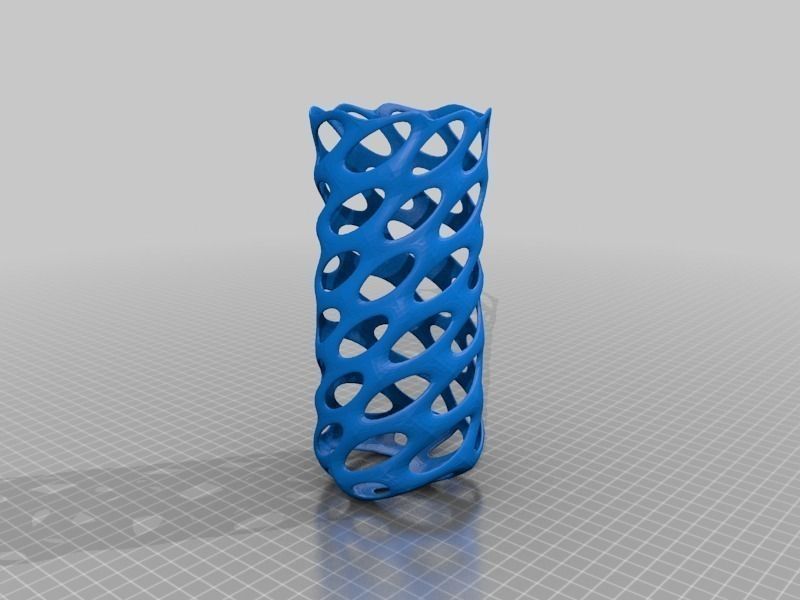 Voronoi Vase  Free 3D print model_2
