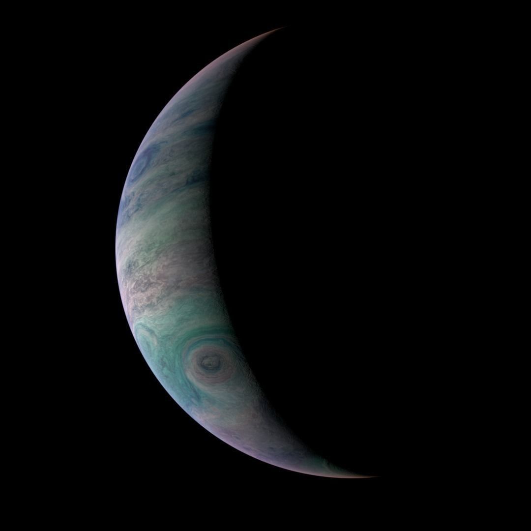 Alien planet model 3 - 16k photorealistic -warm gas giant Low-poly 3D model_8