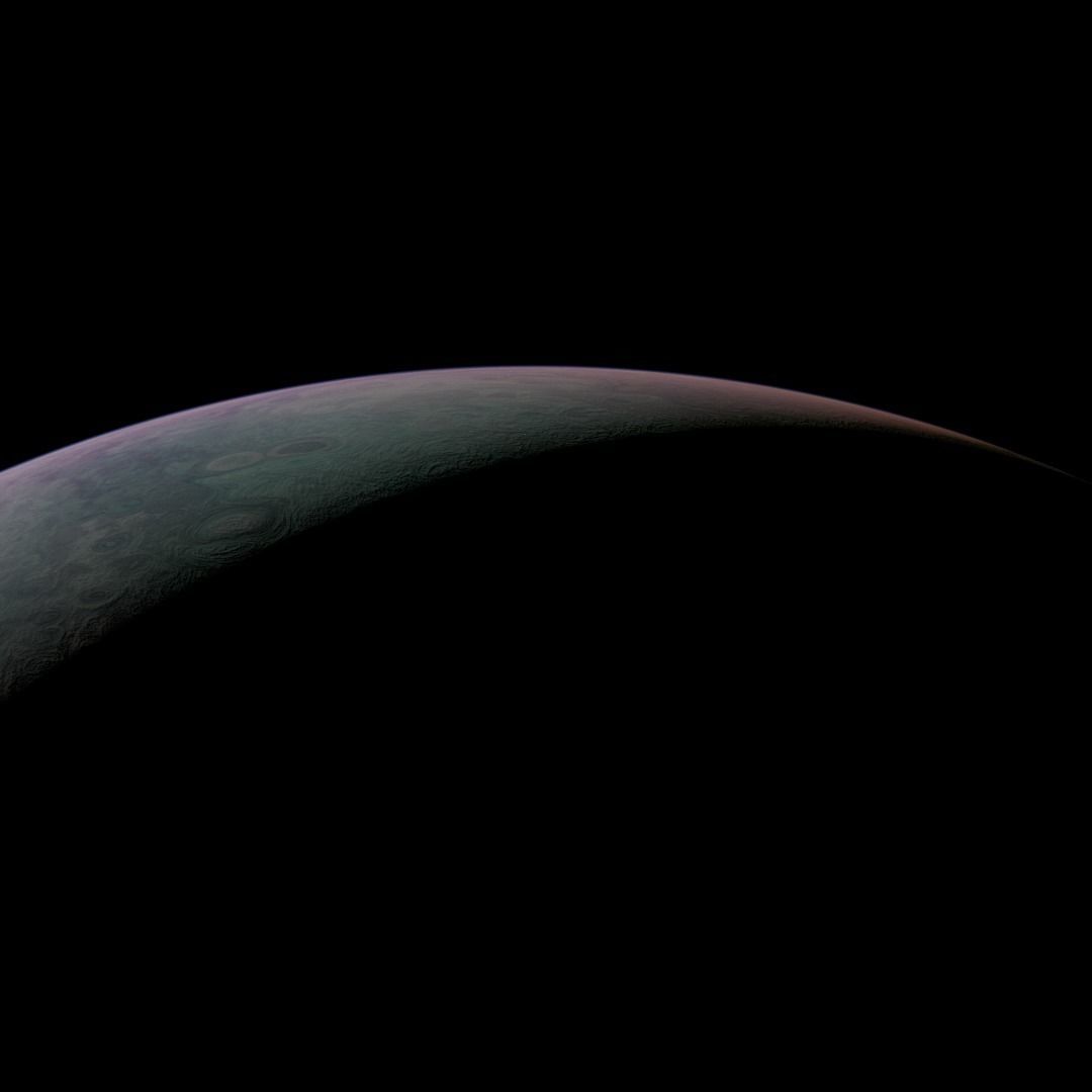Alien planet model 3 - 16k photorealistic -warm gas giant Low-poly 3D model_7