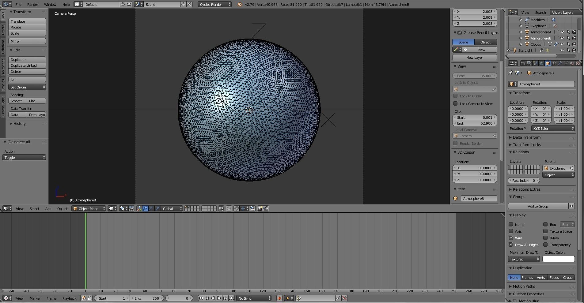 Alien planet model 3 - 16k photorealistic -warm gas giant Low-poly 3D model_12