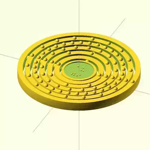 Braille optimized Customizable Atom Deluxe every element preconfigured