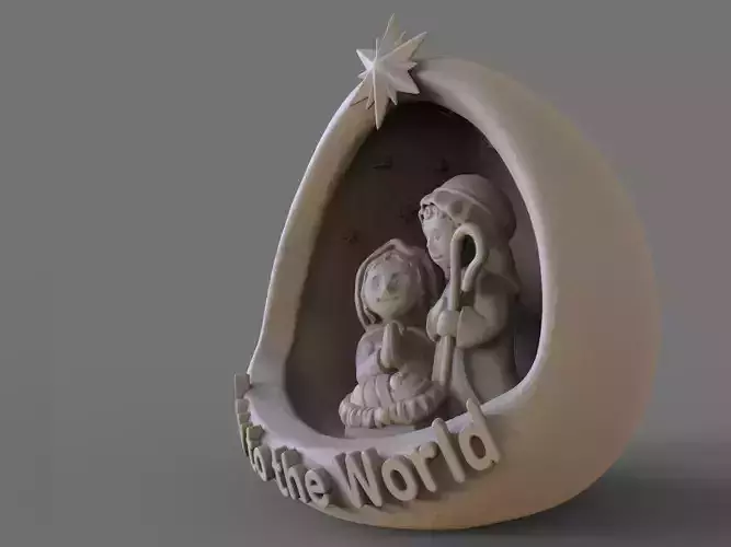 Nativity - Crib Free 3D print model