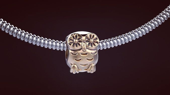 Pendants charms 12 3D print model