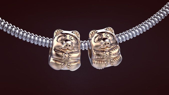 Pendants charms 13 3D print model