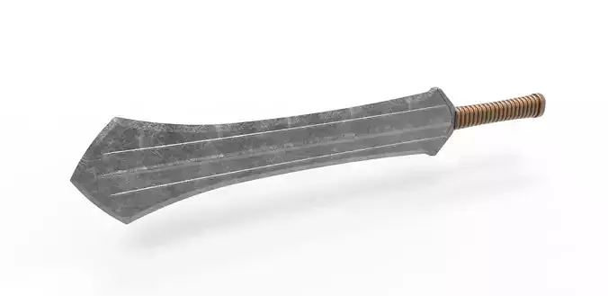 Sword of Erik Killmonger from the movie Black Panther 2018 3D print model