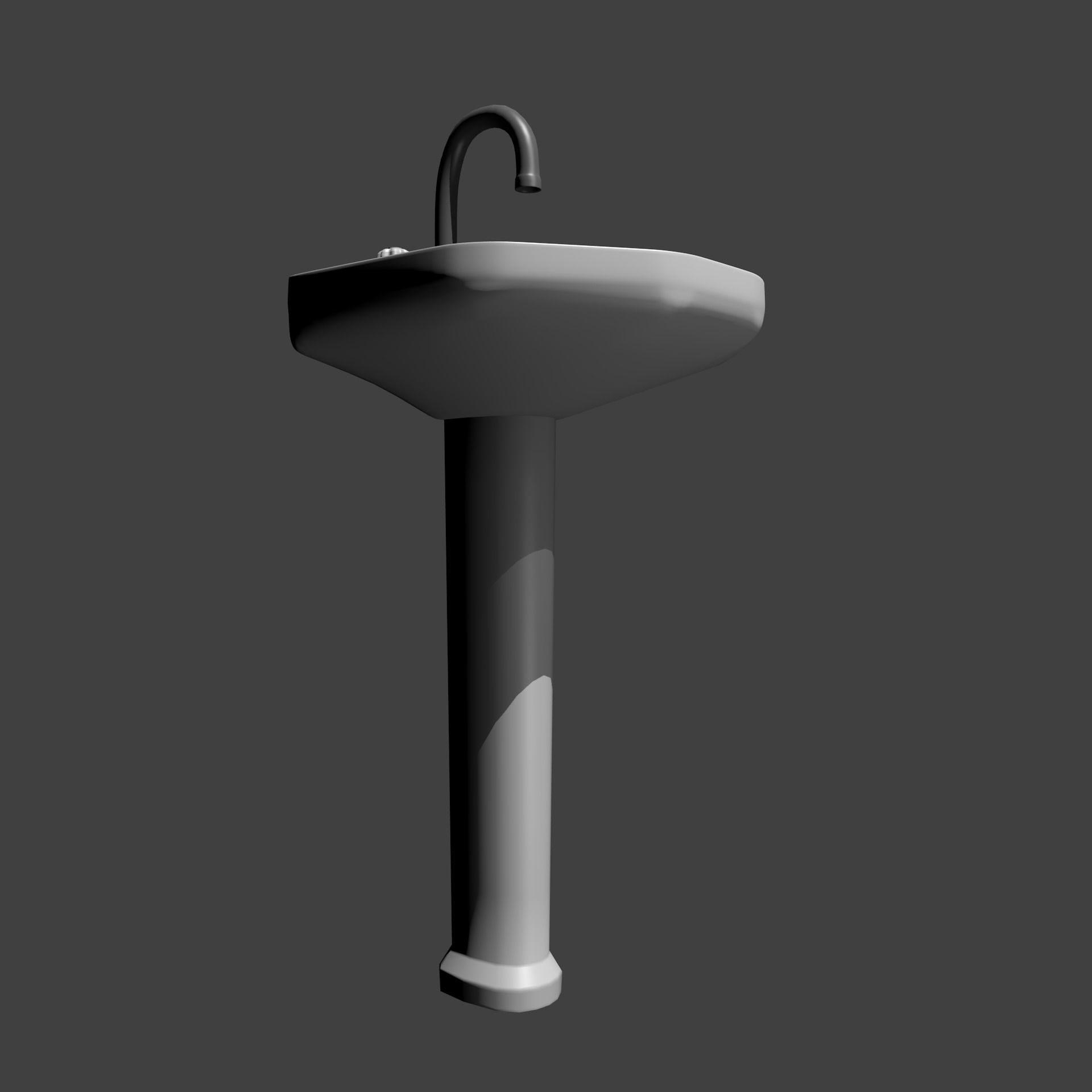 Lavabo sink 3D model_3