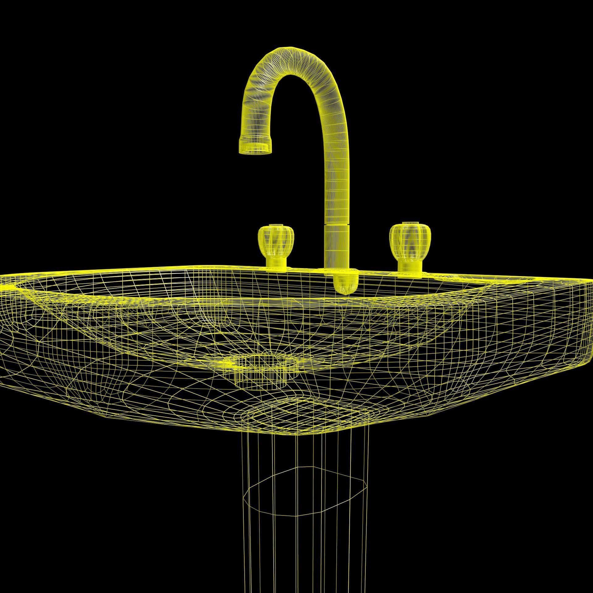 Lavabo sink 3D model_8